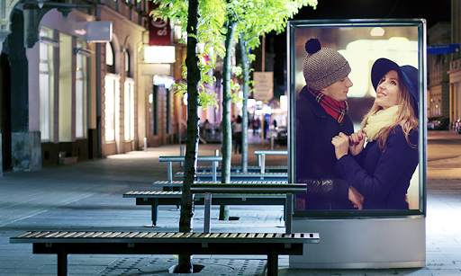 Bill Hoarding Photo Frames screenshot 1