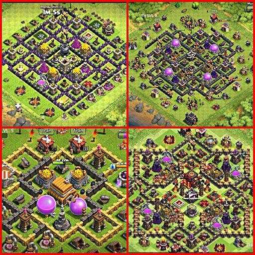 Maps of Clash of Clans 2020 3.0