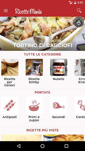 Ricette Mania screenshot 1