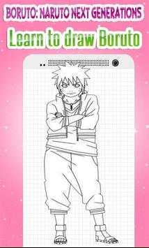 How to Draw Boruto Characters From Naruto Anime screenshot 4