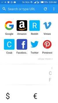 Eagle Internet Browser screenshot 1