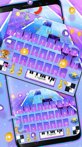 Anime Piano Tiles Keyboard Theme screenshot 1