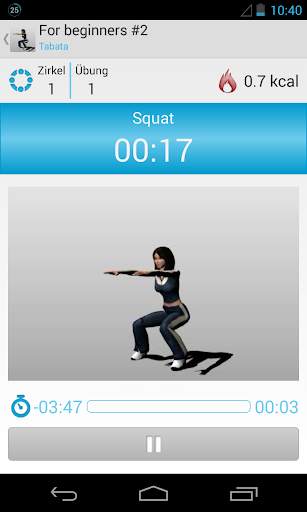 Zirkeltraining Assistent screenshot 2