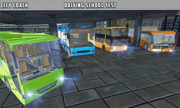 Modern Bus Coach NY City Driving School Test screenshot 1