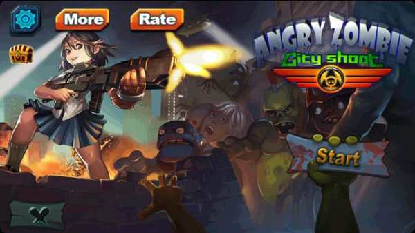 Angry Zombie: City Shoot screenshot 1