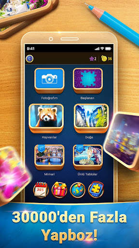 Sihirli Yapbozlar - Yapboz Oyunları screenshot 2