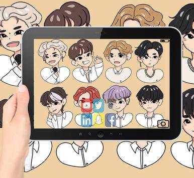 KPOP Ateez Wallpaper HD screenshot 10