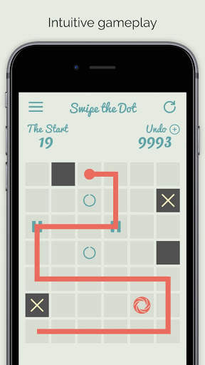 Swipe The Dot: Solve Epic Puzzle Brain Games Free screenshot 1