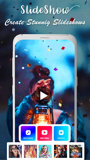 Photo Video Maker with Music and Song - Slideshow screenshot 1