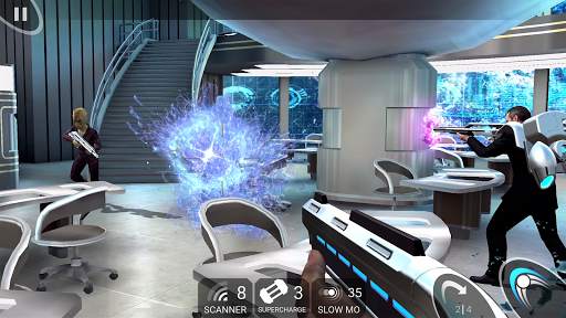 MIB: Galaxy Defenders Free 3D  screenshot 2