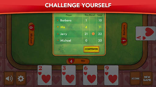 Hearts - Card Game Classic screenshot 4