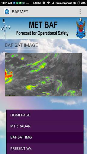 BAF MET- BAF Weather Forecast screenshot 3