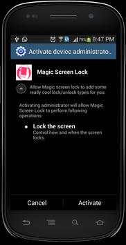 Magic Screen Lock Lite screenshot 2