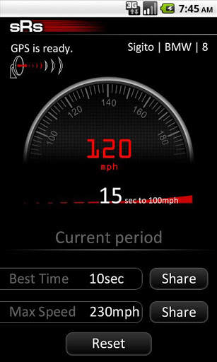 Street Racing Speedometer screenshot 1