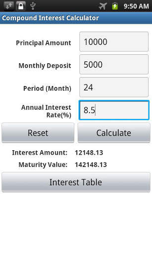 Financial Calculator screenshot 2
