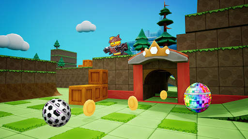 Marble Clash: 3D Бои Роботов скриншот 3