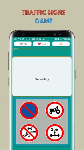 ⛔️ Traffic Signs Game: Driving school screenshot 2