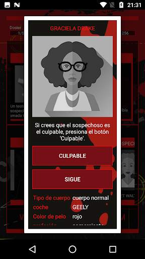 CrimeBot: Juego de detectives screenshot 2