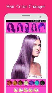 Hair Color Changer Studio screenshot 7