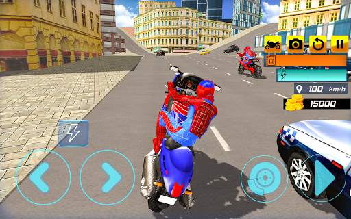 Permainan Sepeda Motor Balap screenshot 4