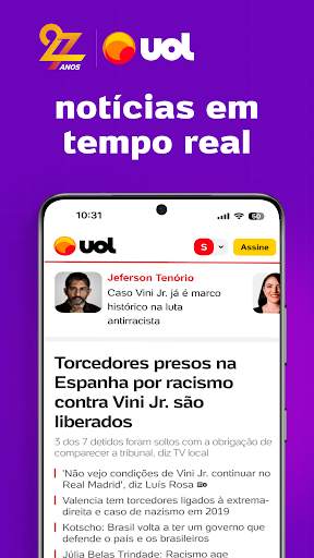 UOL: Notícias de política e   screenshot 1