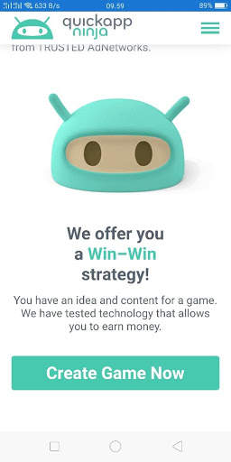 QuickApp Ninja Create Android screenshot 6
