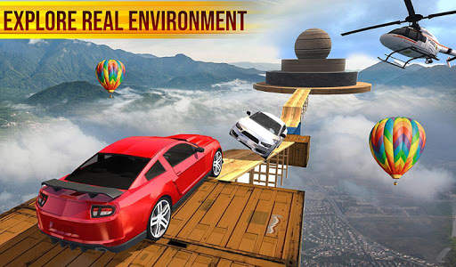 Speed Car Stunts 2018: Extreme Tracks Racing Games screenshot 9