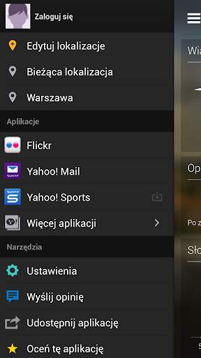 Pogoda Yahoo screenshot 7