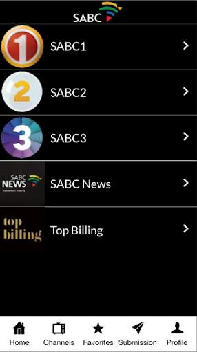 SABC TV South Africa screenshot 1