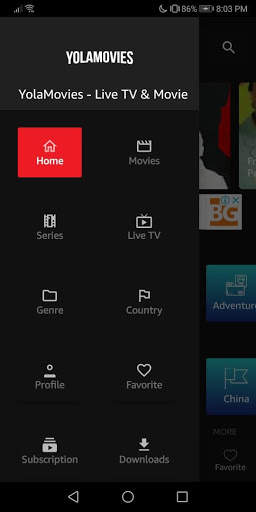 Yola Movies - For Android Tv screenshot 1