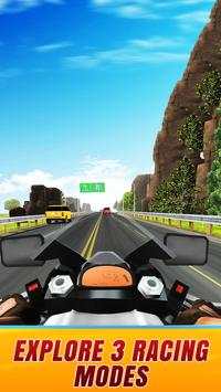 Moto Racer : City Highway Bike Traffic Rider Game screenshot 3