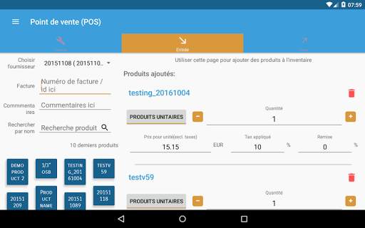 Stock Controller - inventaires screenshot 9