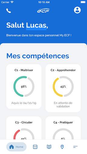 My ECF screenshot 1