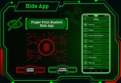 Classic launcher - App lock screenshot 5