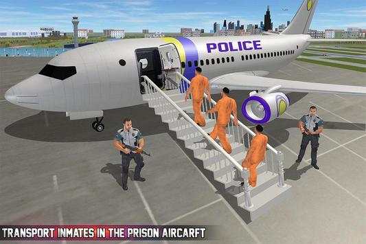 Prison Bus Carrier Addictive Helicopter Transport screenshot 5