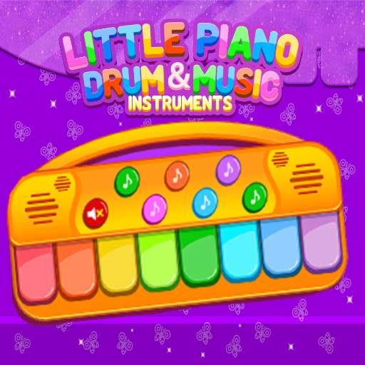 Little Piano Drums and Music Instruments with Song 1.3