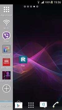 Ray Sidebar Launcher screenshot 1