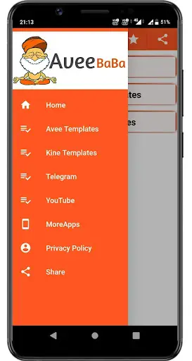 Avee Player Template Download - Avee Baba screenshot 1