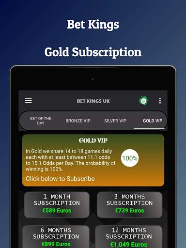 Bet Kings UK - Correct Scores/HTFT (No Ads) screenshot 17