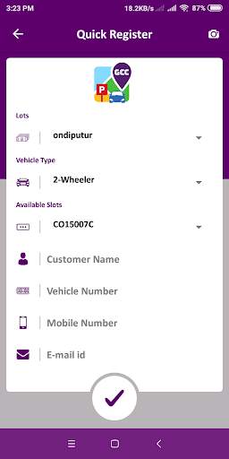 GCC PARKING ATTENDEE screenshot 6