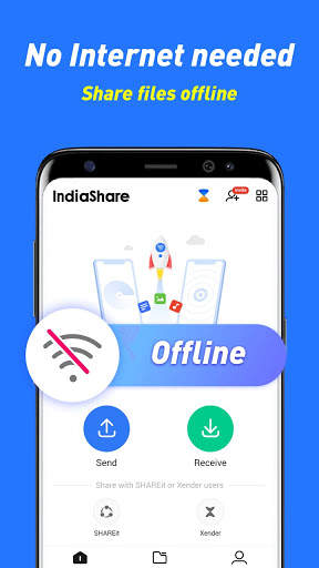 SHARE it File Transfer And Share App Hints скриншот 4