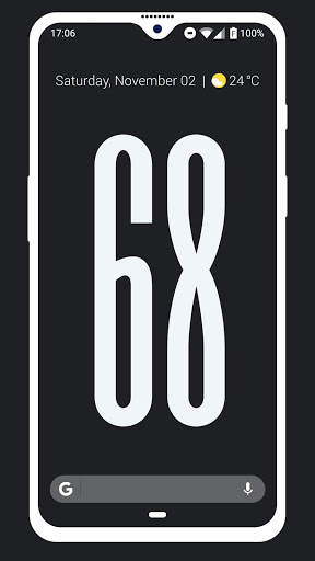 Unlock Clock - Unlock Live Wallpaper screenshot 2