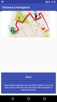 GPS Driving Route Finder screenshot 1