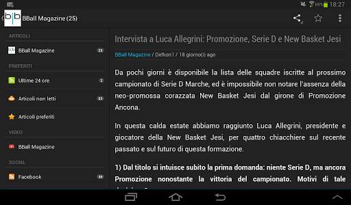 BBall Magazine - BASKET NEWS screenshot 2