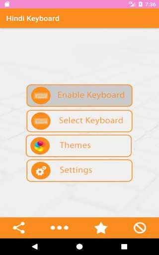 Hindi Keyboard & Hindi Writing Keyboard screenshot 1