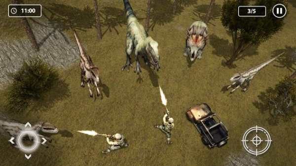 T-Rex Dinosaur Hunter Survival Game 2018 screenshot 1