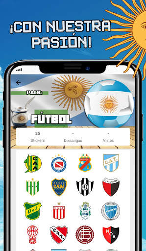 Argentine Stickers screenshot 3