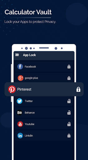 Calc Gallery Vault: Hide photos, videos & App Lock 4 تصوير الشاشة