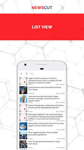 Artificial Intelligence driven Pharma News screenshot 3