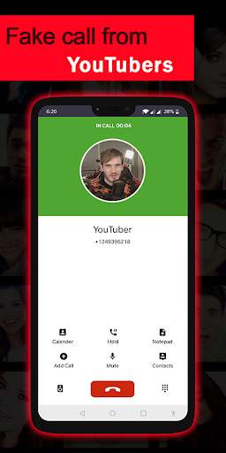 Fake call from Youtubers screenshot 2